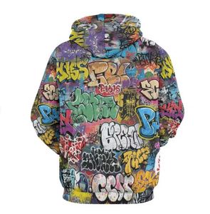 Sudaderas con Capucha Casuales para Hombre, Sublimadas, Diseño Personalizado, 100% Poliéster, Felpa, Secado Rápido, Transpirables, Impresión Completa, Venta al Por Mayor - Product Image 5