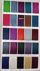 Tissu en polyester satiné uni, largeur 44, 20 mètres, idéal pour les robes de fantaisie, les kurtis, les saris, tissu brillant et lisse pour les tenues traditionnelles - Product Image 3
