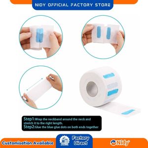 Nidy Disposable Paper Neckband Roll for Spa Salon Beauty Care - Product Image 2