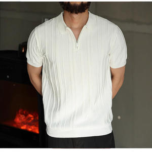 Camiseta Polo de Verano para Hombre, Personalizable, de Color Sólido, Estilo Casual, Moderno y Fresco, de Manga Corta - Product Image 5