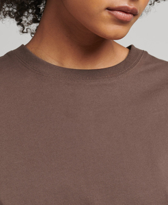 Regular Fit Lightweight Summer Fashion Tee Shirt Custom Silk Screen Printed Logo t shirt for women - Product Image 3