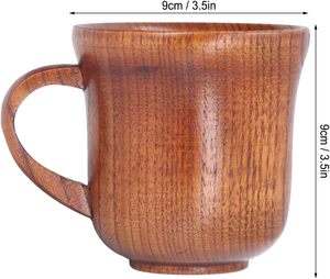 Natural Wood <b>Cup</b> <b>Saucers</b> Set Classic Handmade Eco-Friendly 200mL for Home Office Hotel Business Gifts Handicrafts Wholesale - Product Image 2