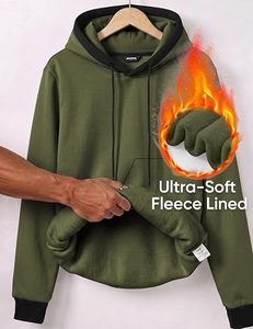 Veste de sport décontractée pour homme de marque américaine, hiver, 300g, doublure polaire, sweat à capuche, 100% coton, logo personnalisé, coupe classique - Product Image 5
