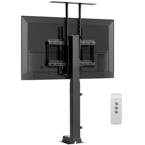 Carrello Motorizzato per TV con Carico Massimo di 60 kg, Supporto Regolabile Verticale, Telecomando Elettrico - Product Image 1