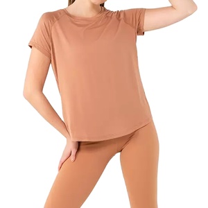Camiseta de entrenamiento larga para mujer, duradera y cómoda, para fitness, correr, gimnasio y deportes - Product Image 4