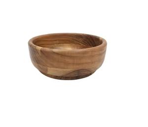 Grand saladier en bois d'acacia de style luxueux, bol original en bois massif pour la cuisine, la maison, les aliments et les fruits - Product Image 6