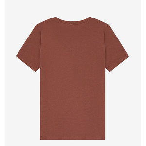 Bella + Canvas Unisex Jersey Short-Sleeve T-Shirt Heather Brown Basic 100% Cotton 200g Breathable Quick Dry O-Neck Regular Fit - Product Image 4