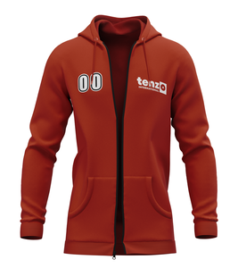 OEM ODM Winter <b>Men</b> Zip <b>Hoodie</b> Polyester/Cotton Blend Custom Logo <b>Sweatshirt</b> for Casual Daily Wear - Product Image 6