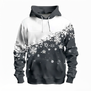 Sudadera con Capucha de Forro Polar Sólido para Hombre - 100% Algodón, Estilo Urbano, Deportiva, con Bolsillos, Ecológica, de Secado Rápido, Transpirable, para Invierno - Product Image 4