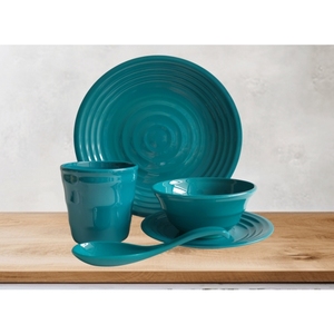 Ensemble de vaisselle MIT Eco-Friendly PGT 5 pièces : options vibrantes — combinaison - Product Image 3