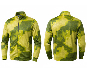 Chaqueta Deportiva Personalizada al por Mayor con Cierre de Sublimación, de Poliéster, Cálida, Transpirable y de Secado Rápido |   Tallas Hombre Mujer Juvenil |   Chaqueta de Entrenamiento - Product Image 5