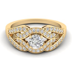 Bague de fiançailles REYES en or massif 14 carats de haute qualité, certifiée GRA, avec moissanite, pour femme, cadeau d'anniversaire, bijoux raffinés - Product Image 6