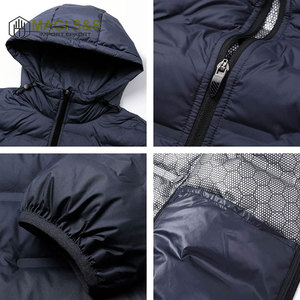 Unisex <b>White</b> Bomber <b>Jacket</b> Warm Windproof <b>Waterproof</b> Spring New Nylon 380g Camouflage - Product Image 3