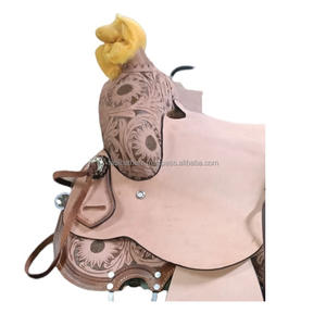 Haute qualité Top vente fabriqué à la main magnifiquement conçu cheval sculpté Western Pleasure Trail selle d'équitation dans le style américain - Product Image 3