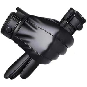 Gants décontractés unisexes de qualité supérieure fabriqués en cuir de mouton véritable avec doublure intérieure chaude pour un usage quotidien - Product Image 1