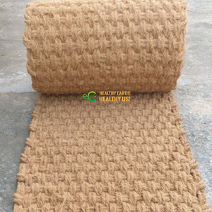 แผ่นรองพื้นใยมะพร้าวสำหรับกลางแจ้งแบบสั่งทำ |   ตาข่ายใยมะพร้าวทอสำหรับรีสอร์ทริมชายหาด พื้นที่ชายฝั่ง และการควบคุมการกัดเซาะของดิน (ขายส่ง) - Product Image 2