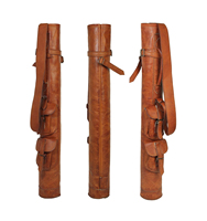 Sac de golf classique en cuir PU avec bandoulière, haute qualité, léger, grande capacité, fermeture éclair Roziv Sports