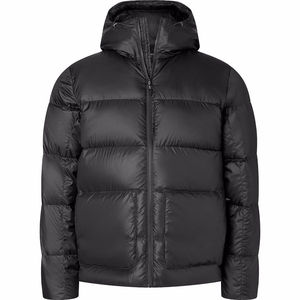 Manufacturer's Unisex Thickened Warm Eco-Friendly Hooded Puffer Jacket Winter Casual Varsity Waterproof Windproof Bomber <b>Coat</b> - Product Image 6