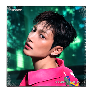 ATEEZ GOLDEN HOUR Part.5 Álbum Digipack [Versión HONGJOONG] Cubierta para CD, Photocard, Folleto, Póster, Foto Instantánea (Bad) K-Pop Coreano - Product Image 1