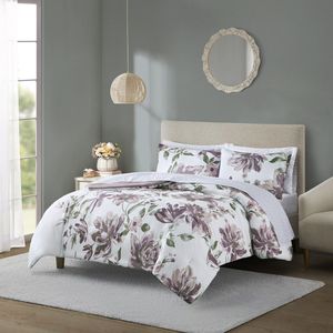 Set Copripiumino Floreale con Lenzuola, Biancheria da Letto Premium con Stampa Floreale per un Look Elegante e Accogliente - Product Image 1