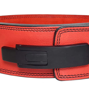 Cinturón de Levantamiento de Pesas Geo Brother Co 2026, de Cuero Vacuno, Antideslizante, Resistente, Ajustable, Unisex, con Hebilla de Palanca - Product Image 3