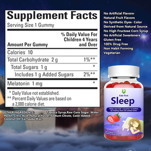 Gomitas de sueño naturales para niños Oem Odm con melatonina que ayudan a los niños a dormirse más rápido facilita la transición a la hora de acostarse - Product Image 2