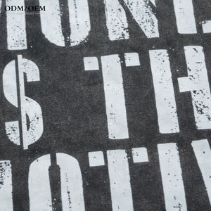 Conjunto de Camiseta y Pantalones Cortos Personalizados, Estilo Casual Holgado, Traje Deportivo de Verano, Ropa Urbana de Algodón Suave, Conjunto de Dos Piezas, Suministro al por Mayor - Product Image 5