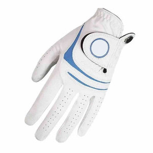 Guantes de Golf de Cuero Lisos con Logotipo Personalizado, Ajuste Seguro, Transpirables, Ecológicos, Agarre Mejorado, Control, Rendimiento en Seco y Mojado, Duraderos y Suaves - Product Image 2