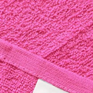 Serviette en coton 100% de haute qualité, couleur unie personnalisée, écologique, hypoallergénique, absorbante, séchage rapide, service OEM, usine - Product Image 3