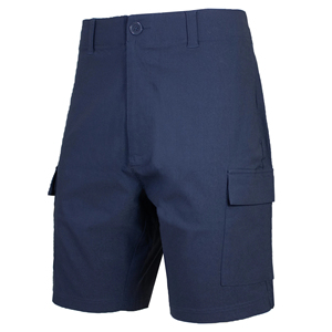 Pantalones Cortos Cargo Casuales para Hombre, de Color Sólido, Tela de Lona, Cintura Media, Cierre de Botones, con Bolsillos Funcionales - Product Image 3