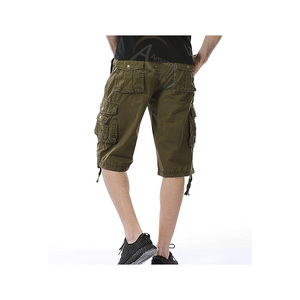 High Quality <b>Cargo</b> Shorts Men Ripstop Cotton Durable Multi Pocket <b>Work</b> Outdoor Shorts Custom OEM Supplier - Product Image 2