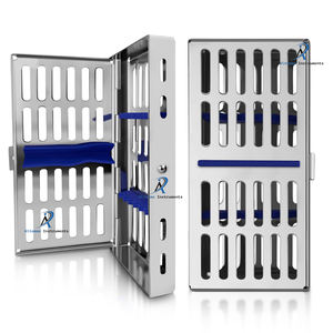 Caja de Almacenamiento para Autoclave Dental, Bandeja Organizadora de Instrumentos de Acero Inoxidable - Product Image 5