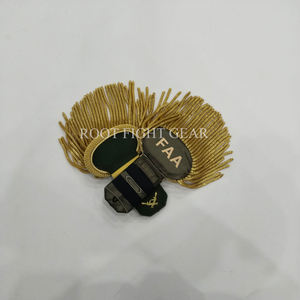 ป้ายบ่าปักลายสั่งทำขายส่ง สีเขียว ป้ายบ่าสั่งทำ อุปกรณ์เสริมเครื่องแบบสั่งทำ - Product Image 5