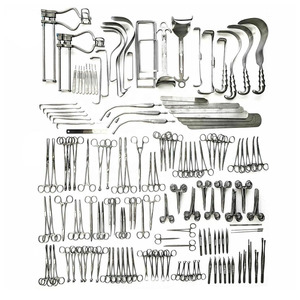 PISSCO Major Laparotomy <b>Instrument</b> Set 197 Pcs Laparotomy Set Abdominal Surgery <b>Instrument</b> Kit Laparotomy Surgical <b>Instruments</b> - Product Image 3