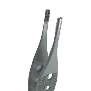 Pinces à tissus Adson Brown de qualité supérieure, en acier inoxydable droit à 9 x 9 dents, instrument chirurgical de précision médical vétérinaire - Product Image 3