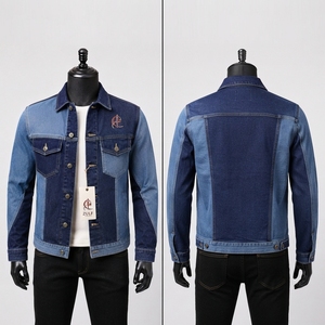 Chaqueta Vaquera Oversize para Hombre, Tela Vaquera Resistente, Corte Holgado, Cierre de Botones, Múltiples Bolsillos, Estilo Urbano Moderno, Ropa Casual de Exterior, OEM - Product Image 6