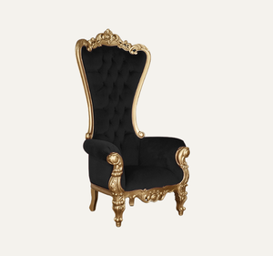 เก้าอี้บัลลังก์ไม้มะฮอกกานีคุณภาพส่งออก แข็งแรง ทนทาน เฟอร์นิเจอร์โรงแรมสุดหรูสไตล์คลาสสิก - Product Image 2