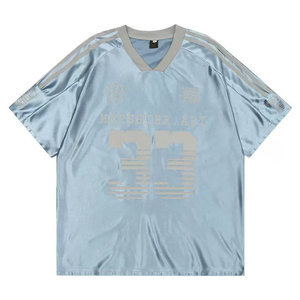 Camiseta Deportiva Casual de Fútbol, 100% Algodón, 240 Gramos, Estampado en Serigrafía, Talla Grande, Uniformes de Equipo OEM ODM 2026, Camisetas para Hombre - Product Image 1