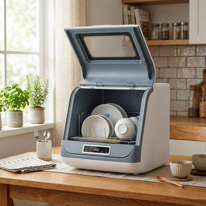Sudex T05 Portable Desktop Dishwasher Open Front Countertop Kitchen Machine Without Installation for Small Homes - Product Image 5
