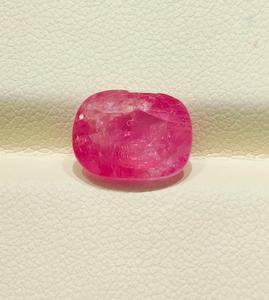 Rubis naturel de Birmanie (non chauffé) en corindon, pierre précieuse de qualité supérieure, taille ovale, pour la fabrication de bagues ou de pendentifs (usage astrologique) - Product Image 1