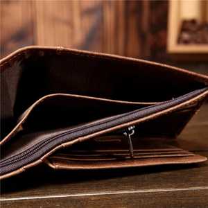 Portefeuille en cuir élégant pour hommes d'affaires, fabriqué en cuir ultra fin avec un design d'inspiration européenne et des portefeuilles fiables - Product Image 5