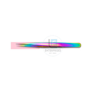 Pince à épiler pour extensions de cils en acier inoxydable, écologique, vente en gros, outils manuels réutilisables, durables, longueur 10 mm, haute qualité - Product Image 3