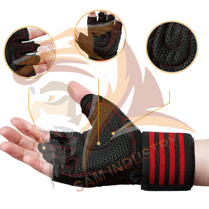 New Style Fitness Workout <b>Weight</b> Lifting <b>Gloves</b> Body Building <b>Training</b> Heavyweight Sports Exercise <b>Weight</b> Lifting <b>Gloves</b> - Product Image 4