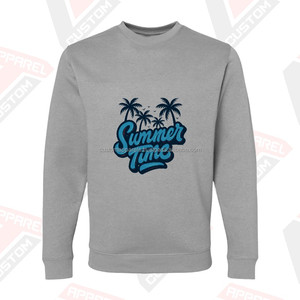 Sudadera Ligera con Bordado 100% Algodón, Transpirable, Informal, para Verano, para Marcas de Ropa Urbana - Product Image 1