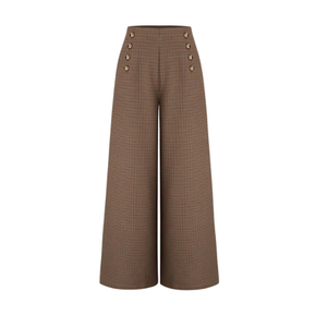 กางเกงผู้หญิงผ้าฝ้ายผสมออกแบบได้ตามต้องการ - Product Image 3