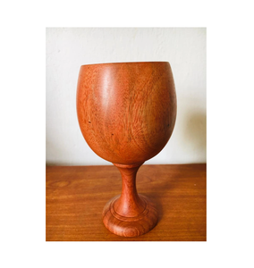Best Quality Handmade Natural Wooden Drinking Glass Modern Design Medieval Edge Customizable Design Home Decor Attractive Look - Product Image 2