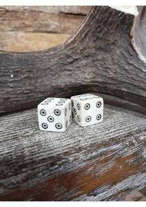 Ivory Bone <b>Dice</b> Handmade Natural Square Game Piece Eco Friendly Folk Art Craft Buffalo bone <b>Dice</b> - Product Image 6