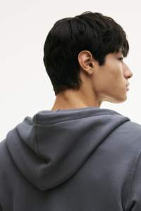 Sudadera con Capucha Extra Grande para Hombre, de Algodón Grueso, Sudadera con Capucha Lisa para Impresión Personalizada, Ropa Urbana de Invierno - Product Image 3