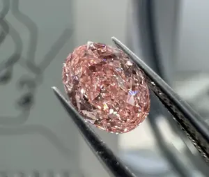 Anillo de Diamante Cultivado en Laboratorio con Certificado IGI, Corte Ovalado de 1.94ct, Oro Sólido de 18K Personalizado, Claridad VVS2, Joyería de Compromiso y Boda para Mujer - Product Image 1