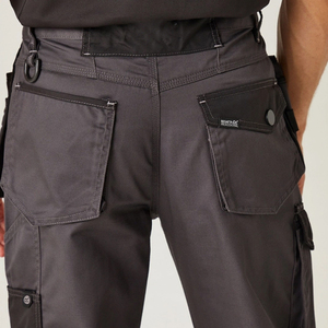 Crea tus propios pantalones de trabajo con cinta reflectante de alta visibilidad, cómodos, de la mejor calidad, con logotipo personalizado impreso. - Product Image 4